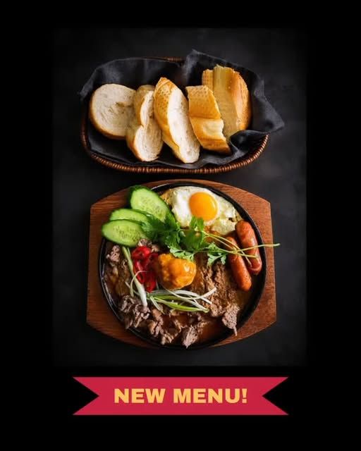New menu